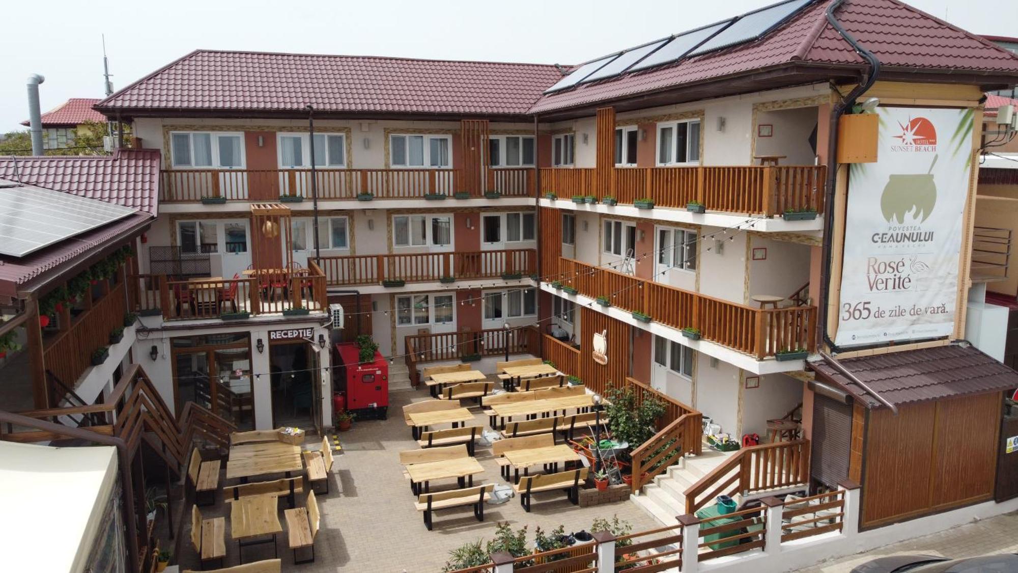 Hotel Sunset Beach Vama Veche Exterior foto